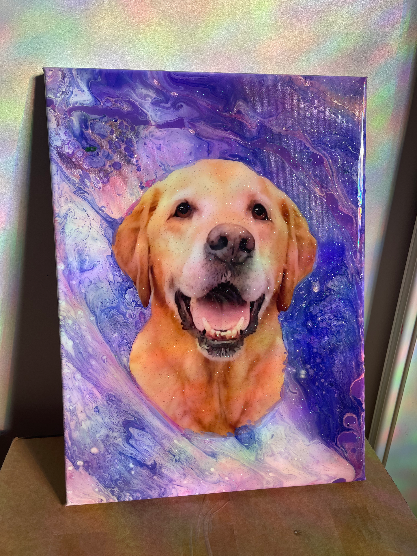 Acrylic Resin Pet Canvas