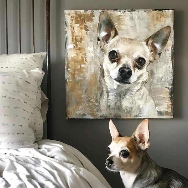 Custom 3D Embossed Canvas Painting-"Snowfield"