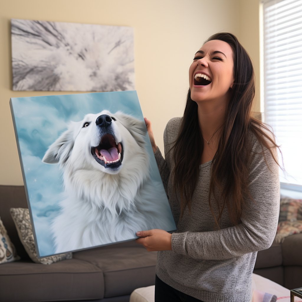Custom Pet Portrait - Modern Style
