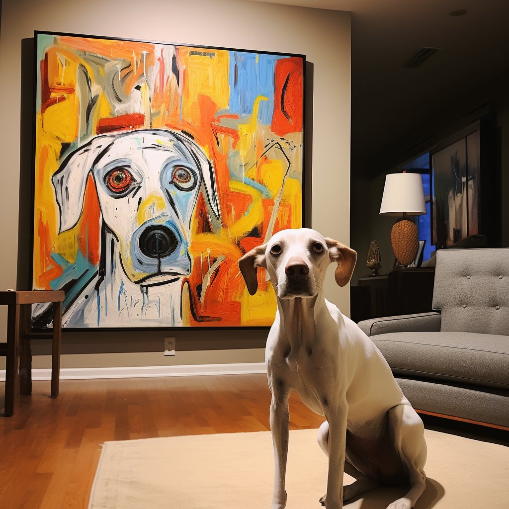 Custom Pet Portrait - Geometric Style