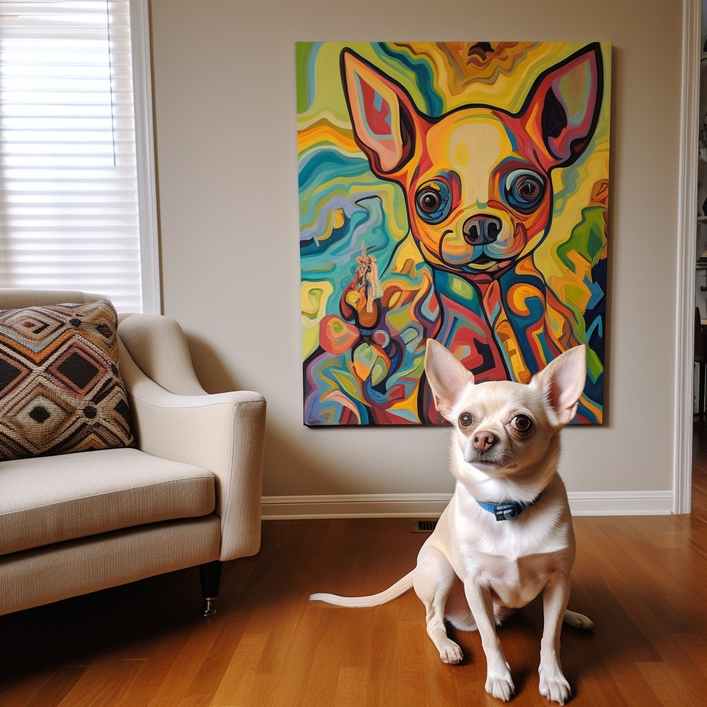 Custom Pet Portrait - Geometric Style