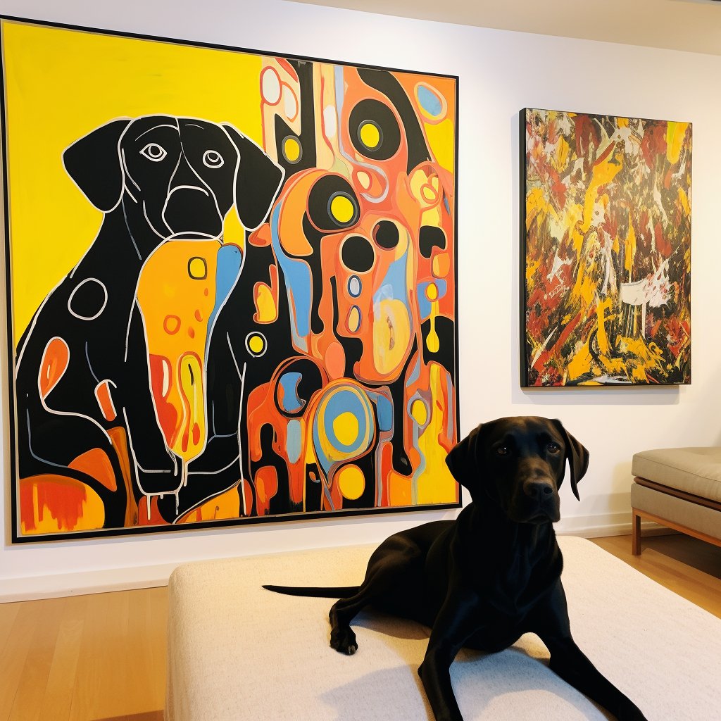 Custom Pet Portrait - Geometric Style
