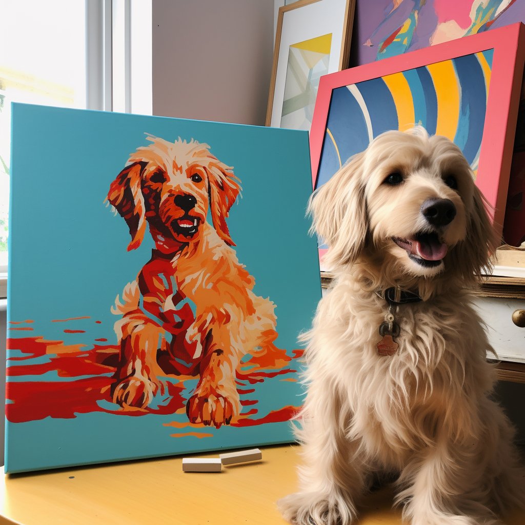Custom Pet Portrait - Pop Art Style