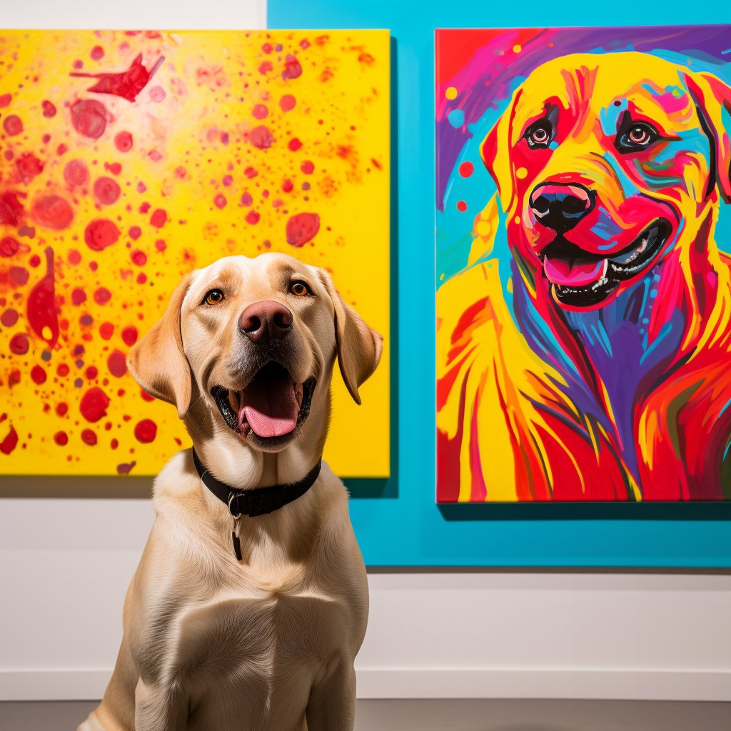 Custom Pet Portrait - Pop Art Style