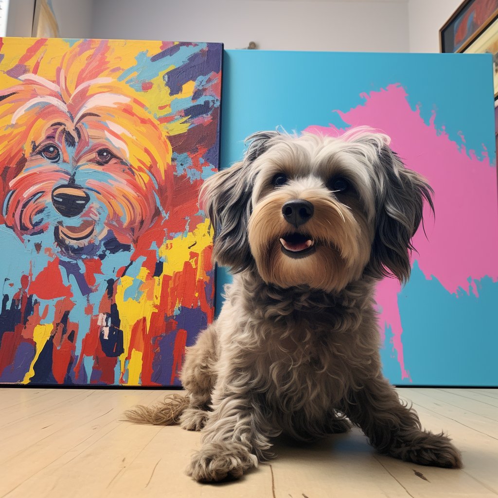 Custom Pet Portrait - Pop Art Style