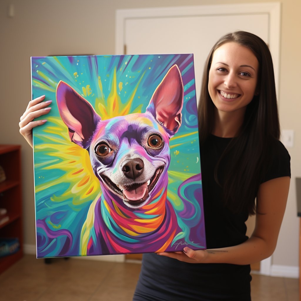 Custom Pet Portrait - Pop Art Style