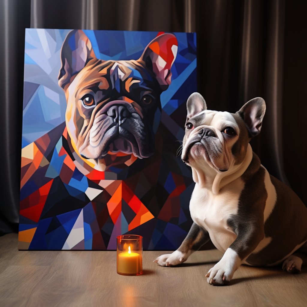 Custom Pet Portrait - Cubism Style