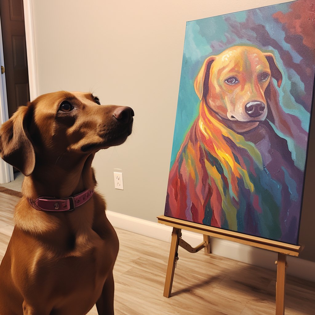 Custom Pet Portrait - Expressionism Style