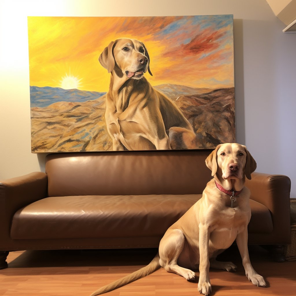 Custom Pet Portrait - Expressionism Style