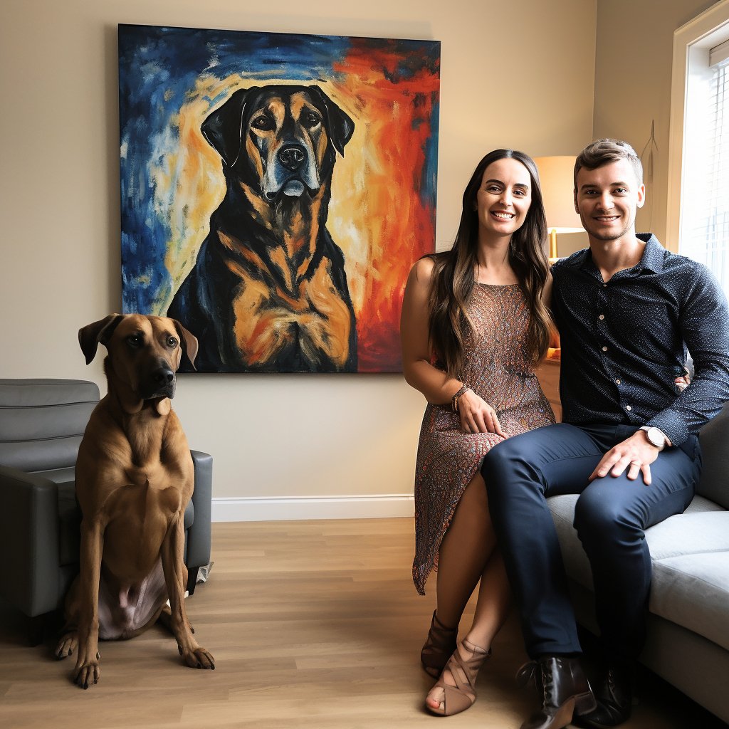 Custom Pet Portrait - Expressionism Style