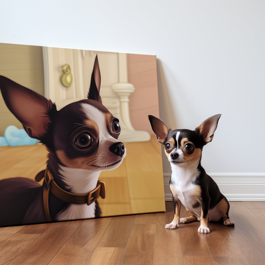 Custom Pet Portrait - Cartoon Style