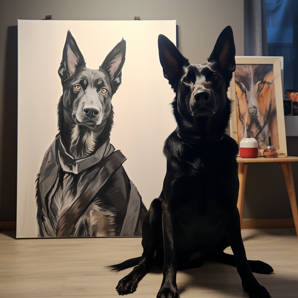 Custom Pet Portrait - Cartoon Style