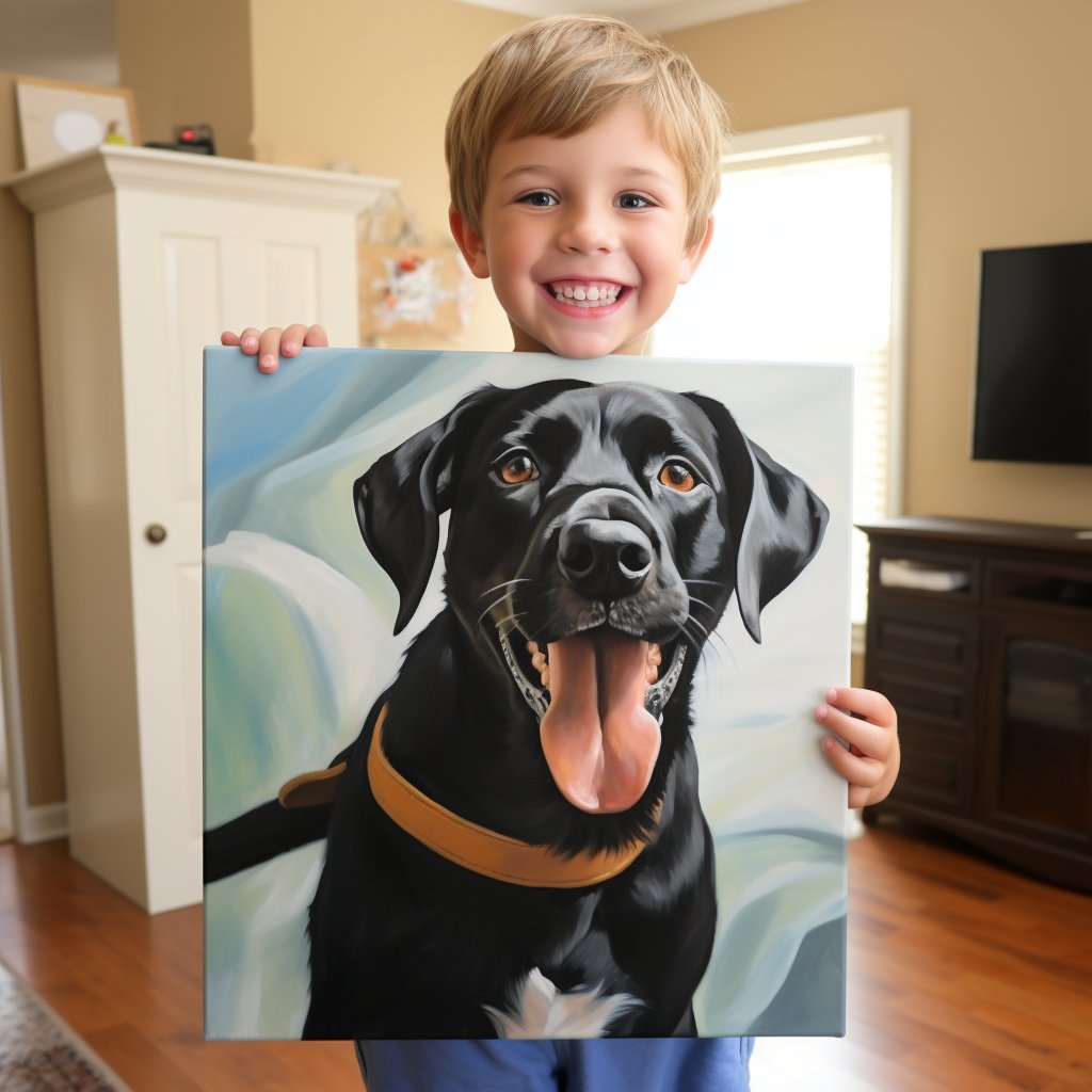 Custom Pet Portrait - Cartoon Style
