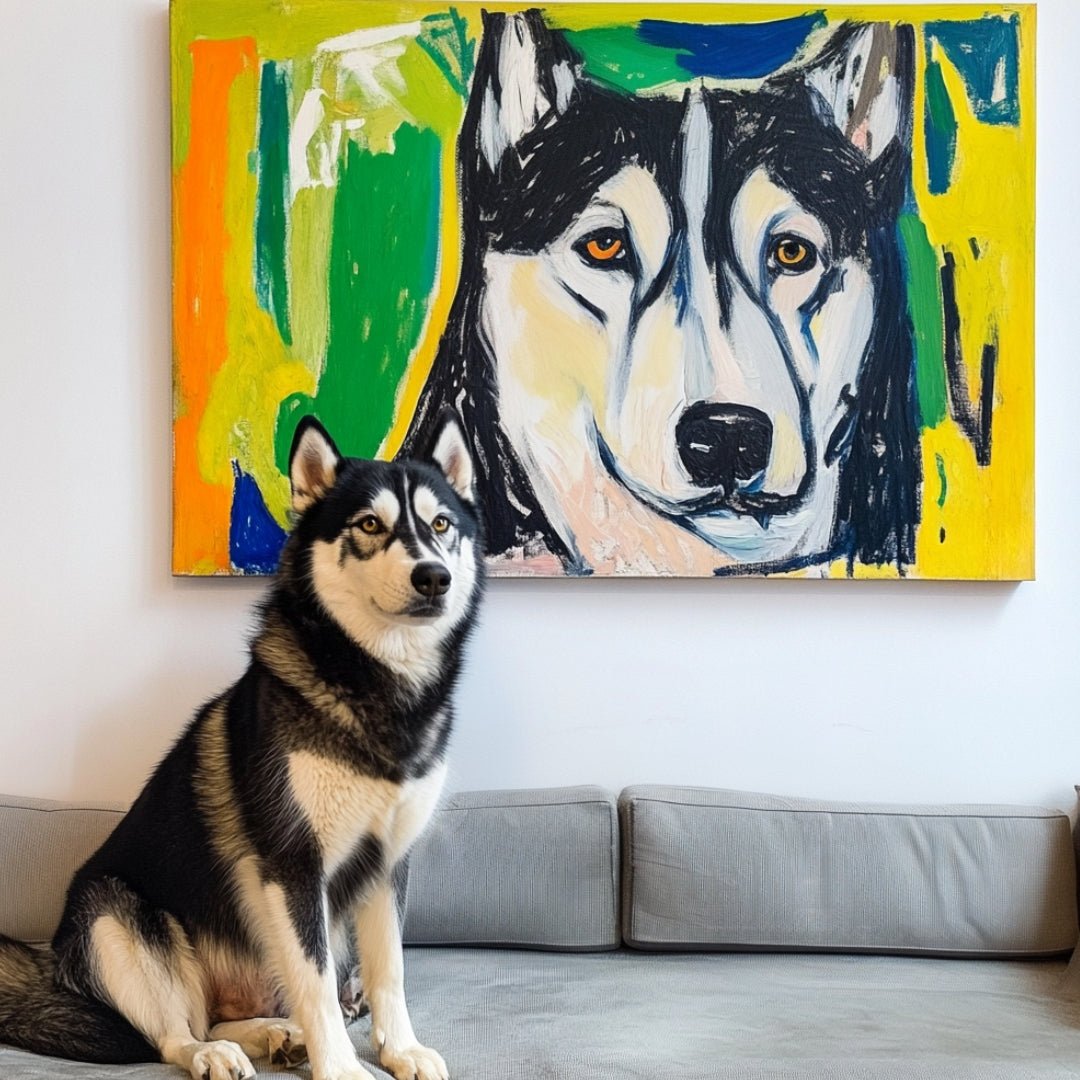 Custom Pet Portrait - Fauvism Style