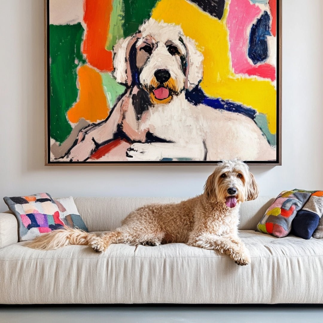 Custom Pet Portrait - Fauvism Style