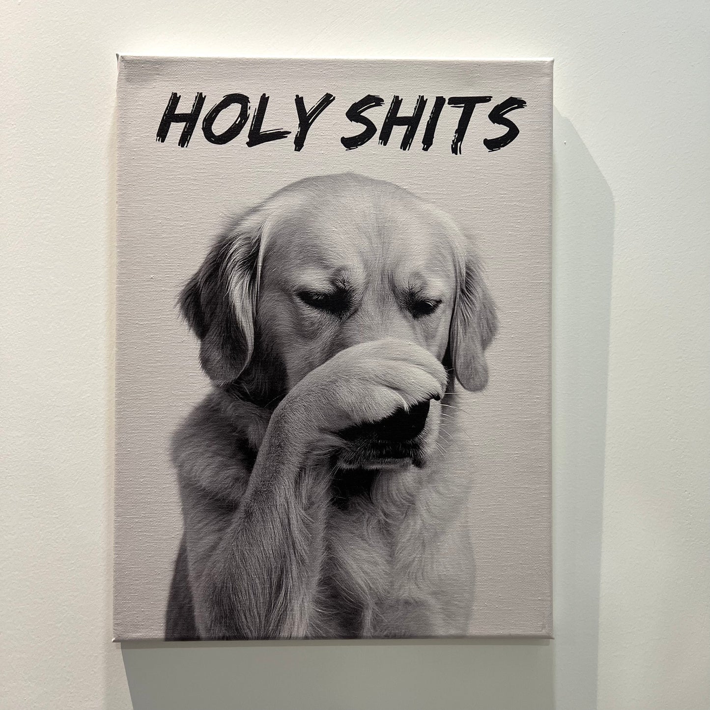 Custom Funny Pet Bathroom Wall Art