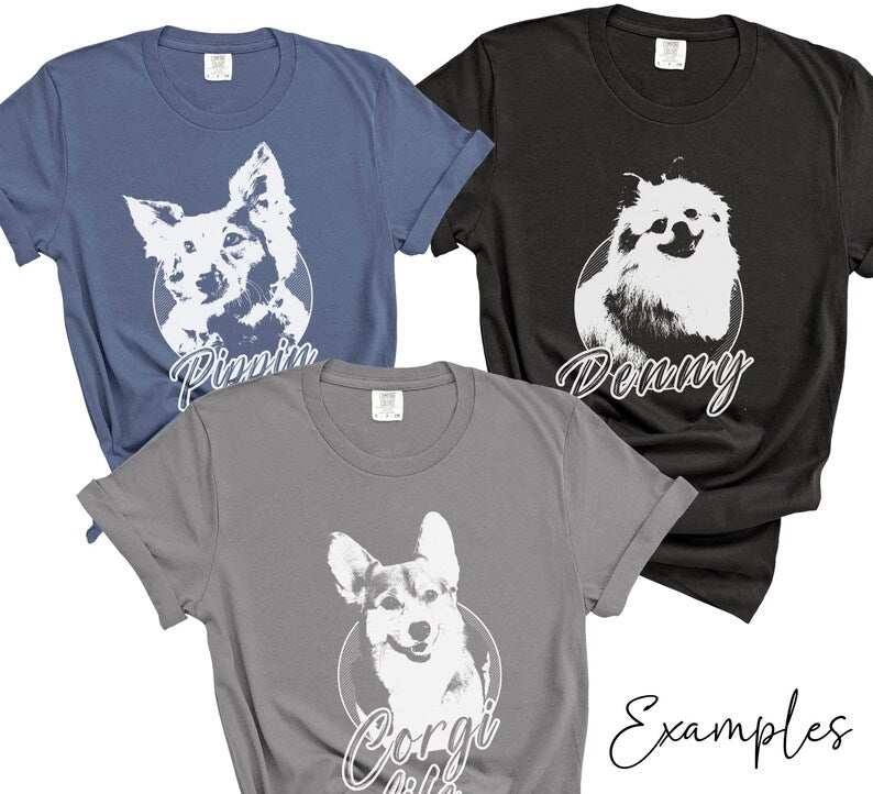 Personalized Pet Design Shirts, Gifts For Dog Lovers