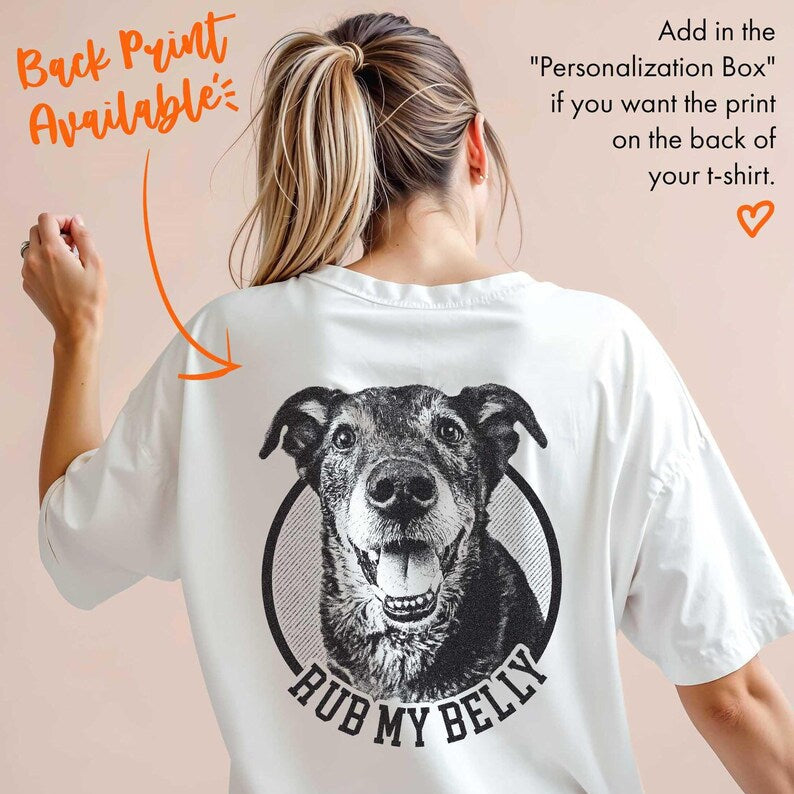 Custom Dog Cat Shirts Pet Lover Gifts With Name Or Photo