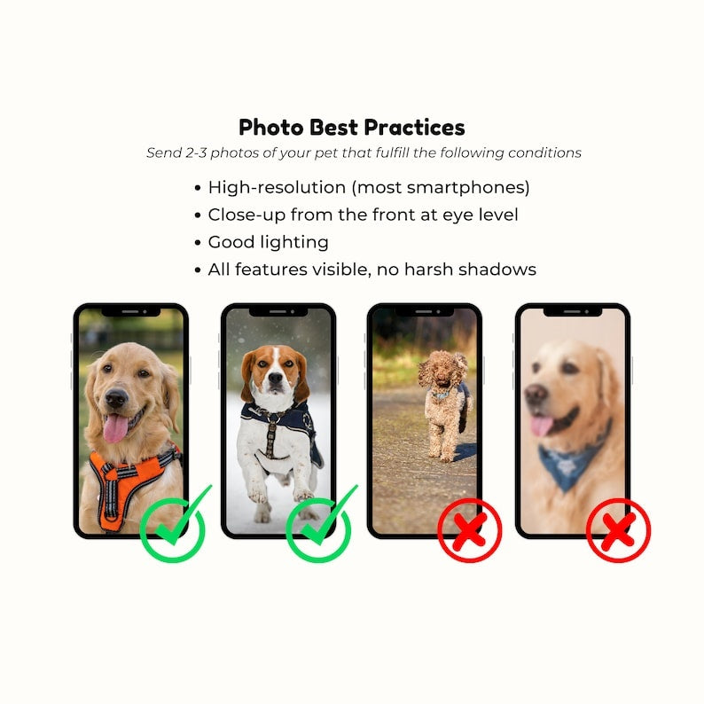 Custom Pet Loss Gift Pet Portrait with Halo Ring Flower DIGITAL Pet Portrait from Photo In Memory of Dog Loss Gift Pet Sympathy Dog GIft