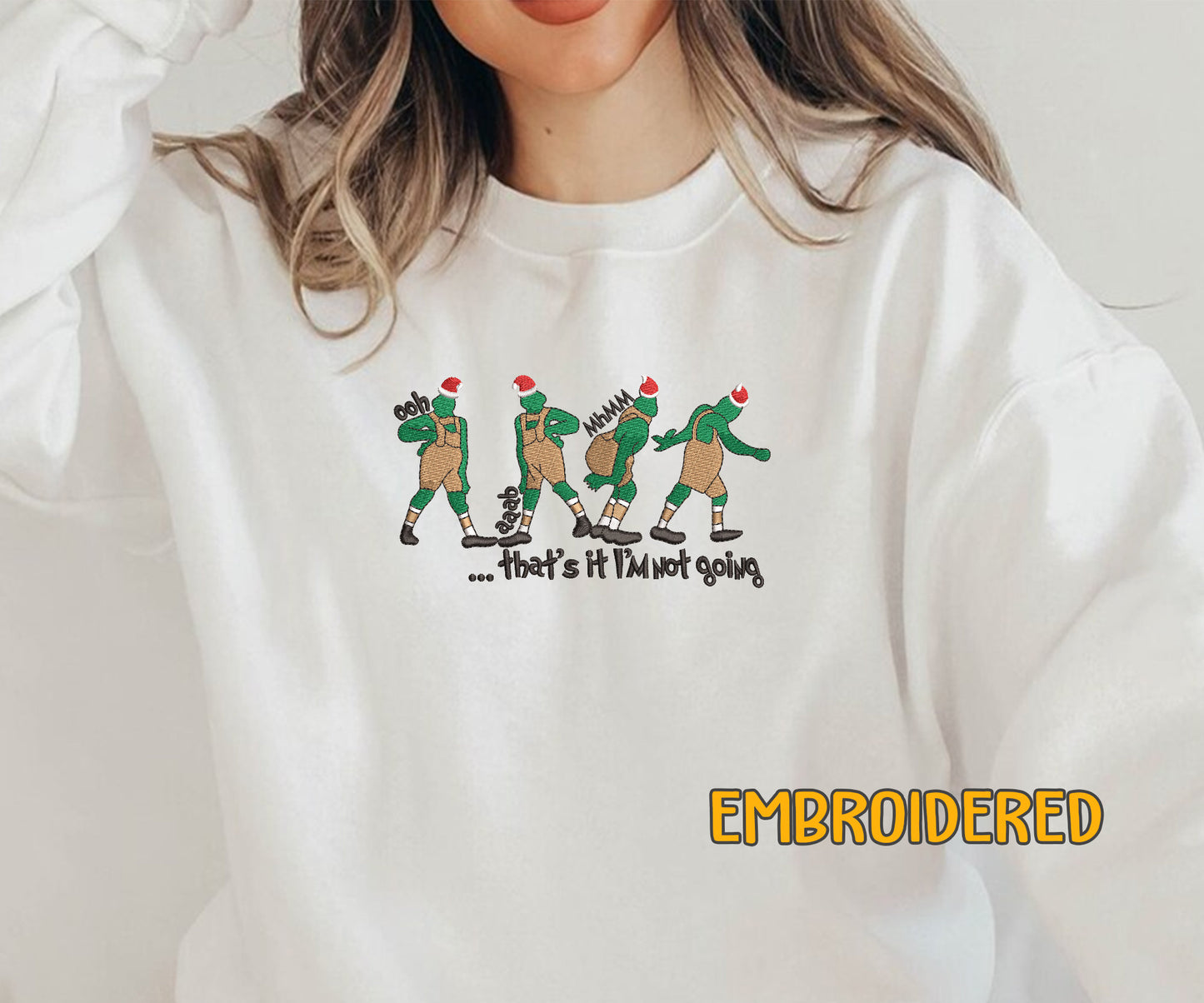 ๐
๐ผ๐That's It I'm Not Going Sweatshirt, Grinch Christmas sweater