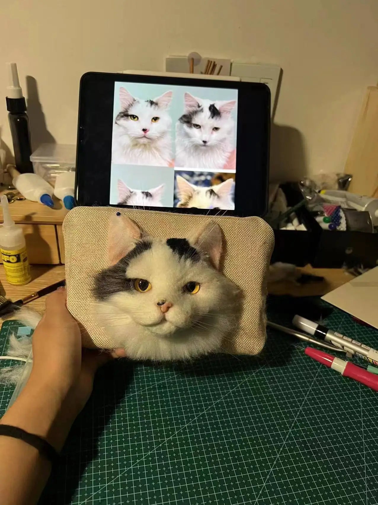 🔥🔥🔥Handmade custom pet wool felt(Free shipping)