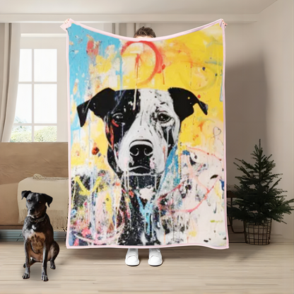 Customize Your Pet’s Exclusive Oil Painting Blanket