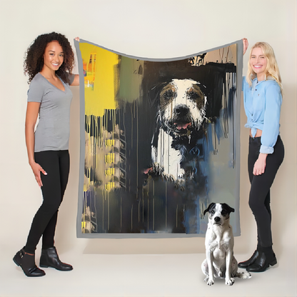 Customize Your Pet’s Exclusive Oil Painting Blanket