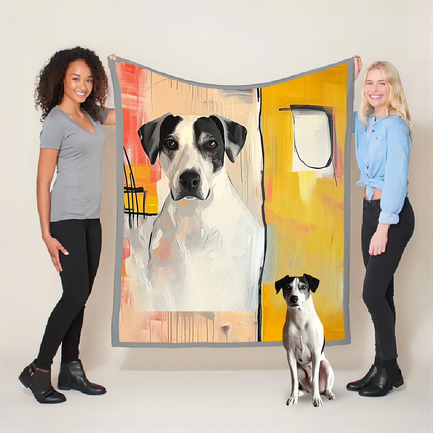 Customize Your Pet’s Exclusive Oil Painting Blanket