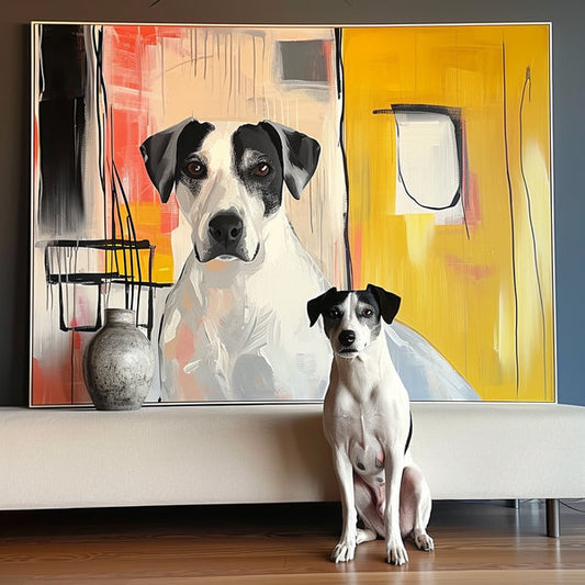 Custom 3D Embossed Canvas Painting-"Modern"