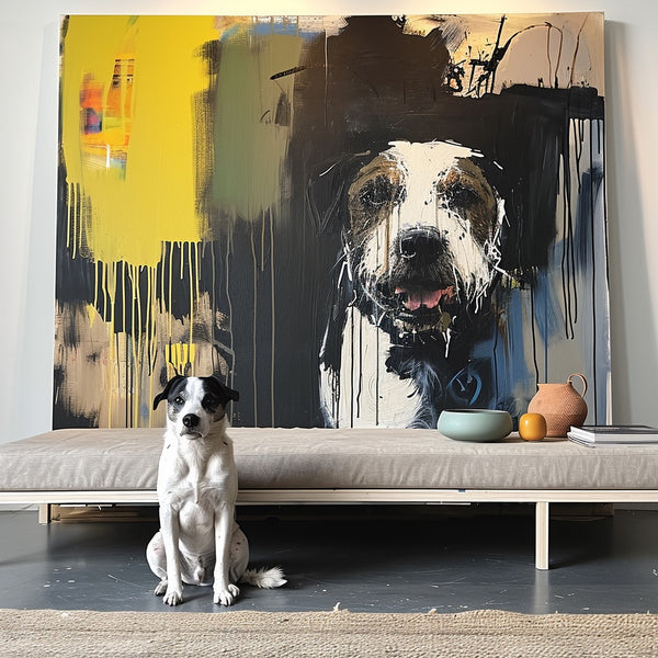 Custom 3D Embossed Canvas Painting-"Modern"