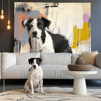Custom 3D Embossed Canvas Painting-"Modern"