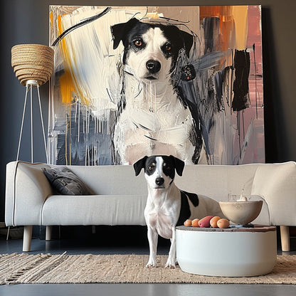 Custom 3D Embossed Canvas Painting-"Modern"