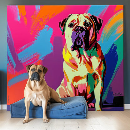 Custom 3D Embossed Canvas Painting-"Neo-Pop"