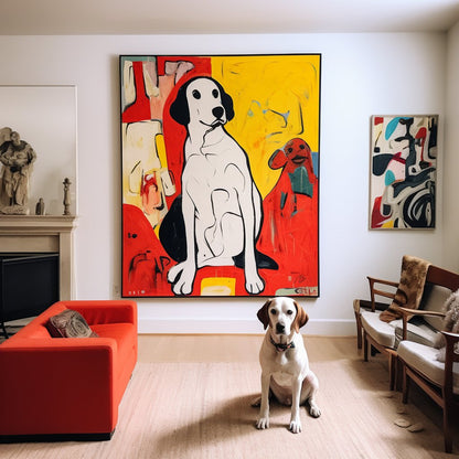 Custom Pet Portrait - Geometric Style