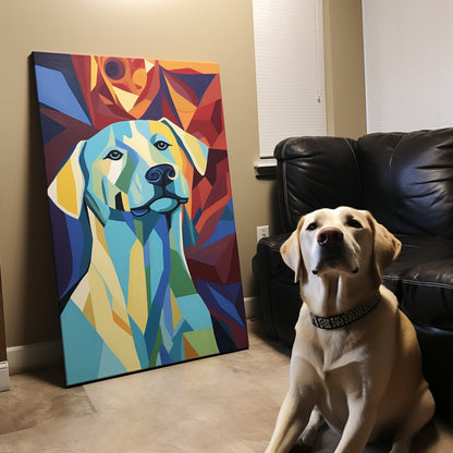 Custom Pet Portrait - Cubism Style