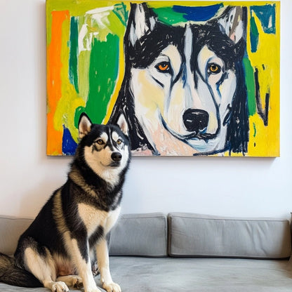Custom Pet Portrait - Fauvism Style