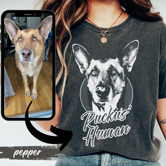 Personalized Pet Design Shirts, Gifts For Dog Lovers