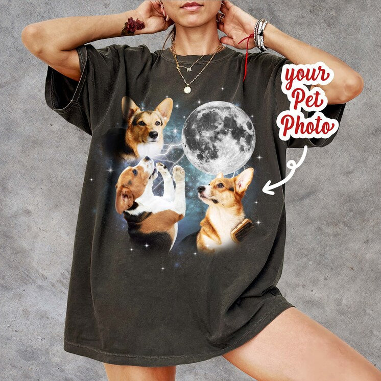 Custom Pet Moon Shirts, Memorial Gifts For Pet Lovers