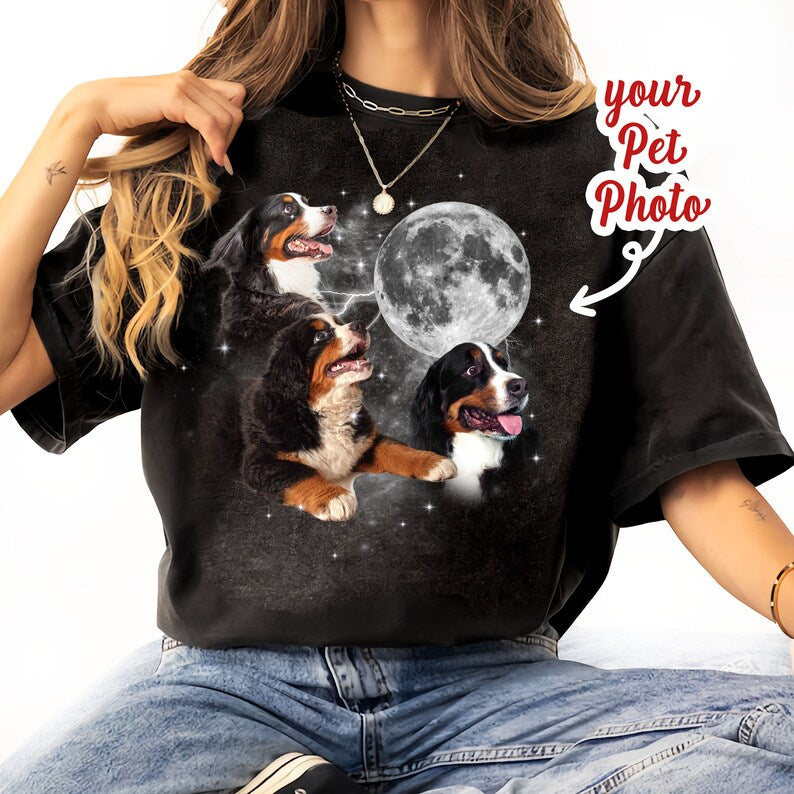Custom Pet Moon Shirts, Memorial Gifts For Pet Lovers