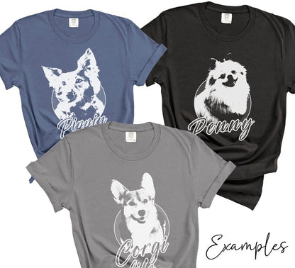 Personalized Pet Design Shirts, Gifts For Dog Lovers