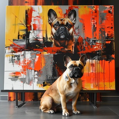 'The Beast on Fire' Special Edition Canvas