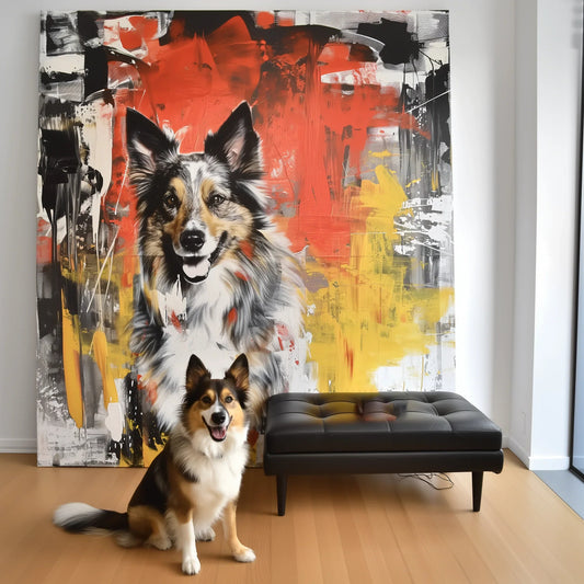 'The Beast on Fire' Special Edition Canvas