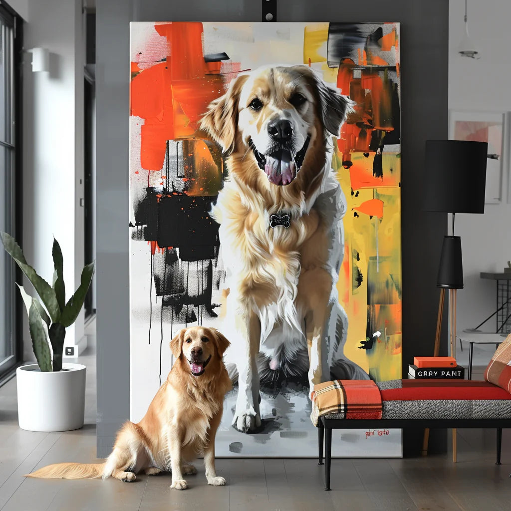 'The Beast on Fire' Special Edition Canvas