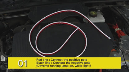 🚗LED Hood Light Strip