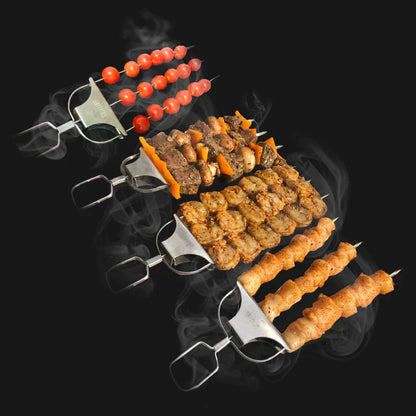 🔥Hot Sale Reusable 3 Way Grill Skewers - BBQ GrillSavant（buy one get one free）