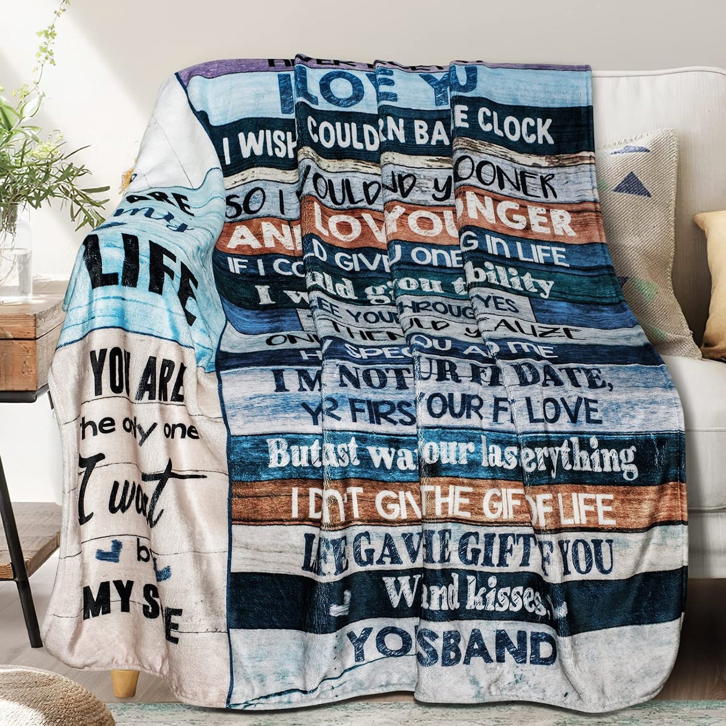 💖For Mom Blanket👩To My Wife Never Forget That I Love You Blanket