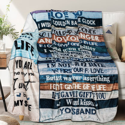 💖For Mom Blanket👩To My Wife Never Forget That I Love You Blanket