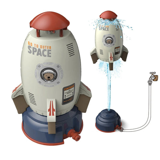 🔥Last Day 50% OFF - 2023 Summer Toy Outdoor Yard Rocket Sprinkler